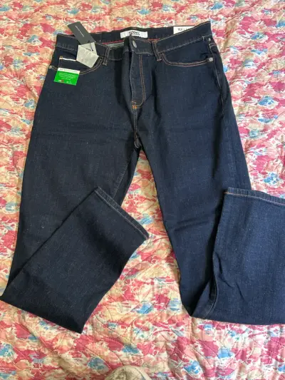 Jeans Tommy azul oscuro nuevos - miniatura 6