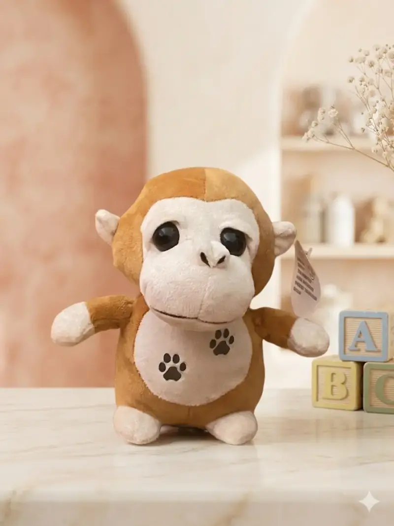 Peluche mono infantil