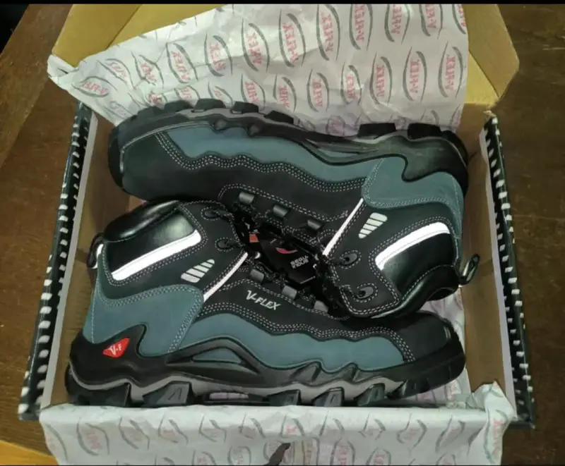 Botas de seguridad V-LEX negras - 2