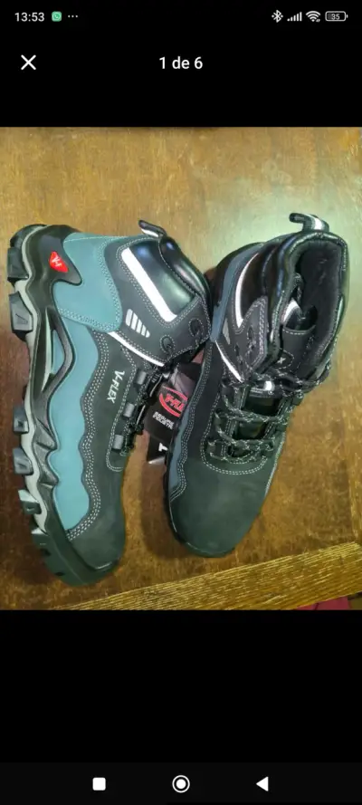 Botas de seguridad V-LEX negras - miniatura 5