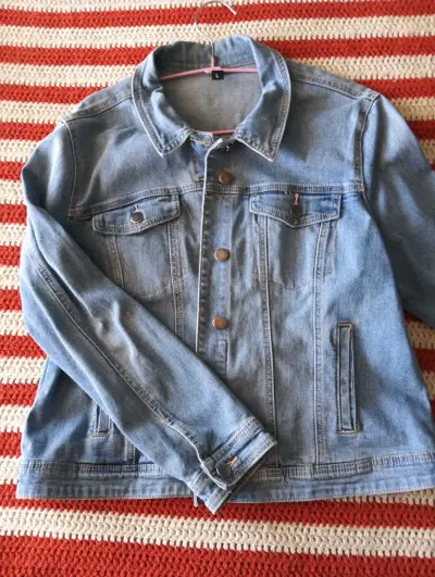 Chaqueta vaquera denim azul - miniatura 1
