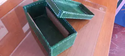 Caja decorativa verde - miniatura 4