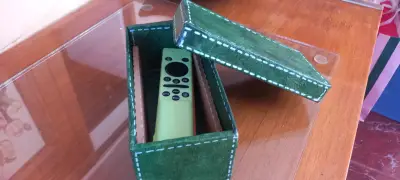 Caja decorativa verde - miniatura 5
