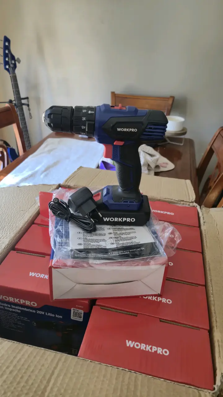 Taladro inalámbrico WorkPro 20V