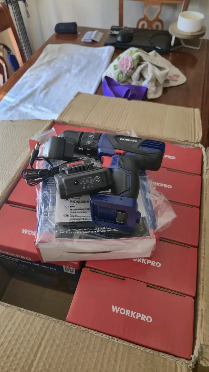 Taladro inalámbrico WorkPro 20V - 6