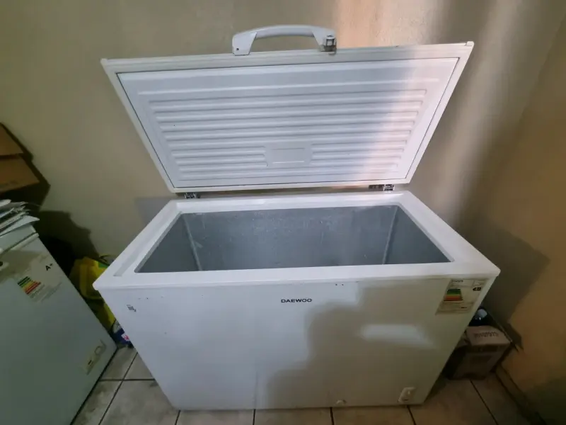 Freezer dual horizontal Daewoo blanco