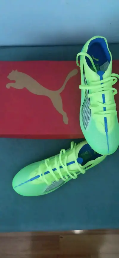 Zapatillas deportivas Puma verde neón - miniatura 1
