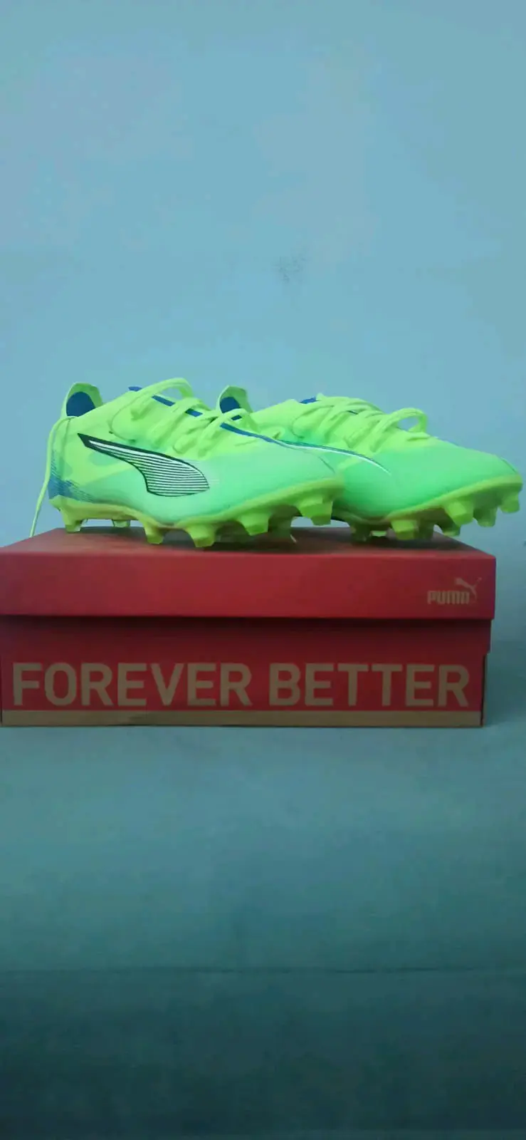 Zapatillas deportivas Puma verde neón - 3