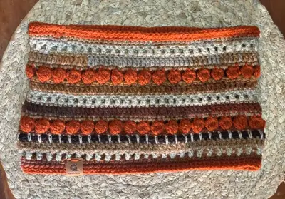 Cuellito  tejido a crochet - miniatura 1