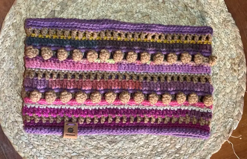 Cuellito  tejido a crochet - 2