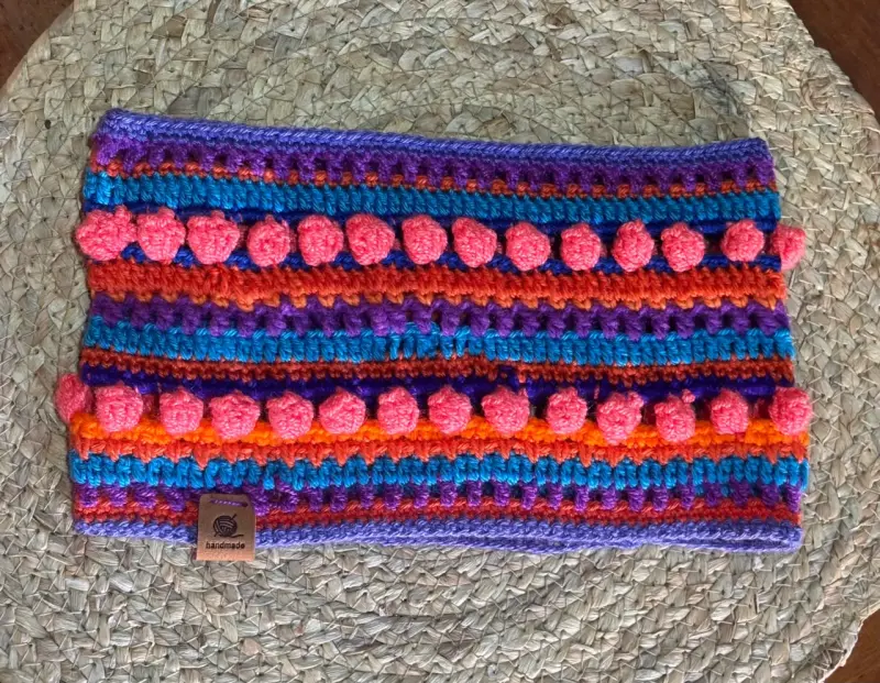 Cuellito  tejido a crochet - 3