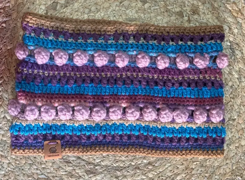 Cuellito  tejido a crochet - 4