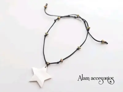 Collar con colgante de estrella XL - miniatura 3