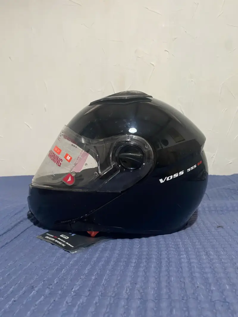 Casco de moto Voss negro 555 g2 - 5