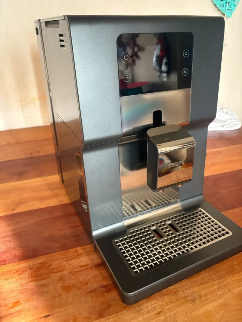 Cafetera automátrica Krups gris - 2