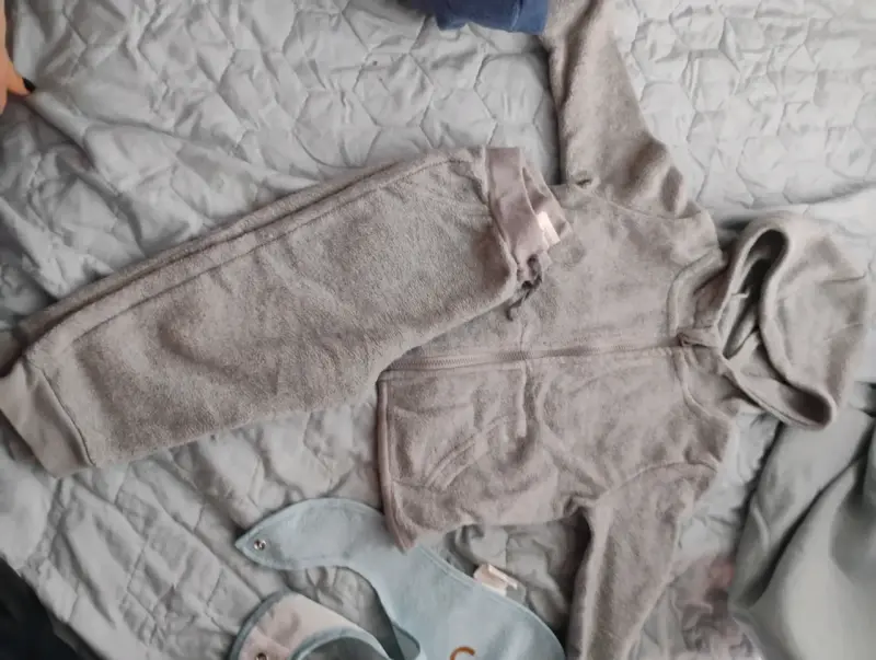 Traje polar para niño azul 12 meses - 2