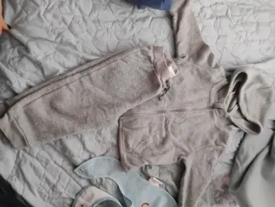 Traje polar para niño azul 12 meses - miniatura 2