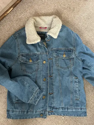 Chaqueta de mezclilla con forro - miniatura 1