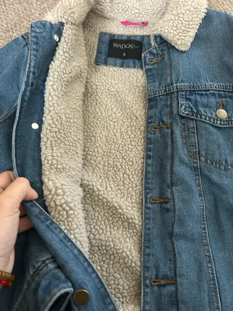 Chaqueta de mezclilla con forro - 2