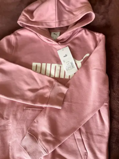 Polerón rosado con capucha Puma - miniatura 1