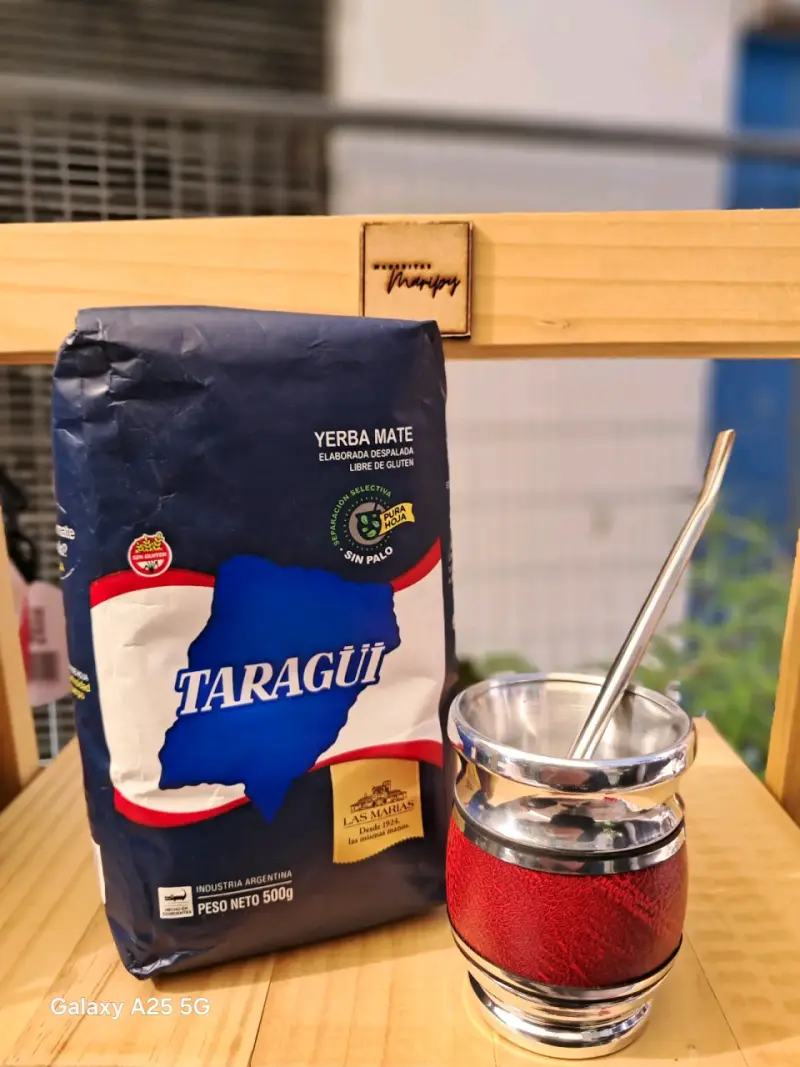Set de mate+yerba+bombilla