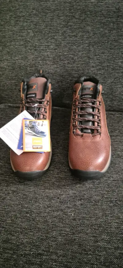 Botines de cuero marrón - miniatura 1