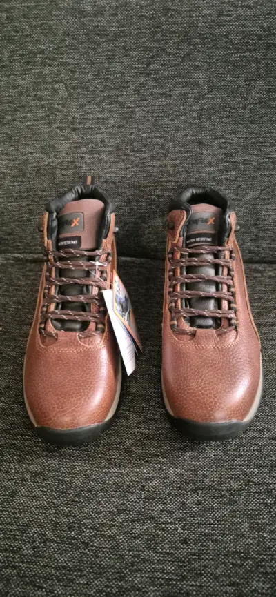 Botines de cuero marrón - miniatura 2