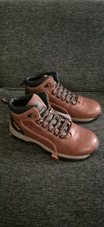 Botines de cuero marrón - miniatura 5