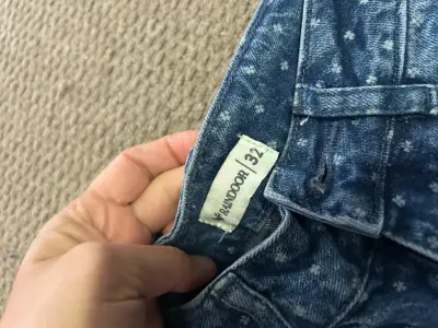 Jeans azul con puntos Raindoor - miniatura 2