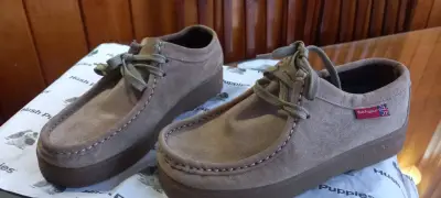 Zapatos beige Hush Puppies - miniatura 5