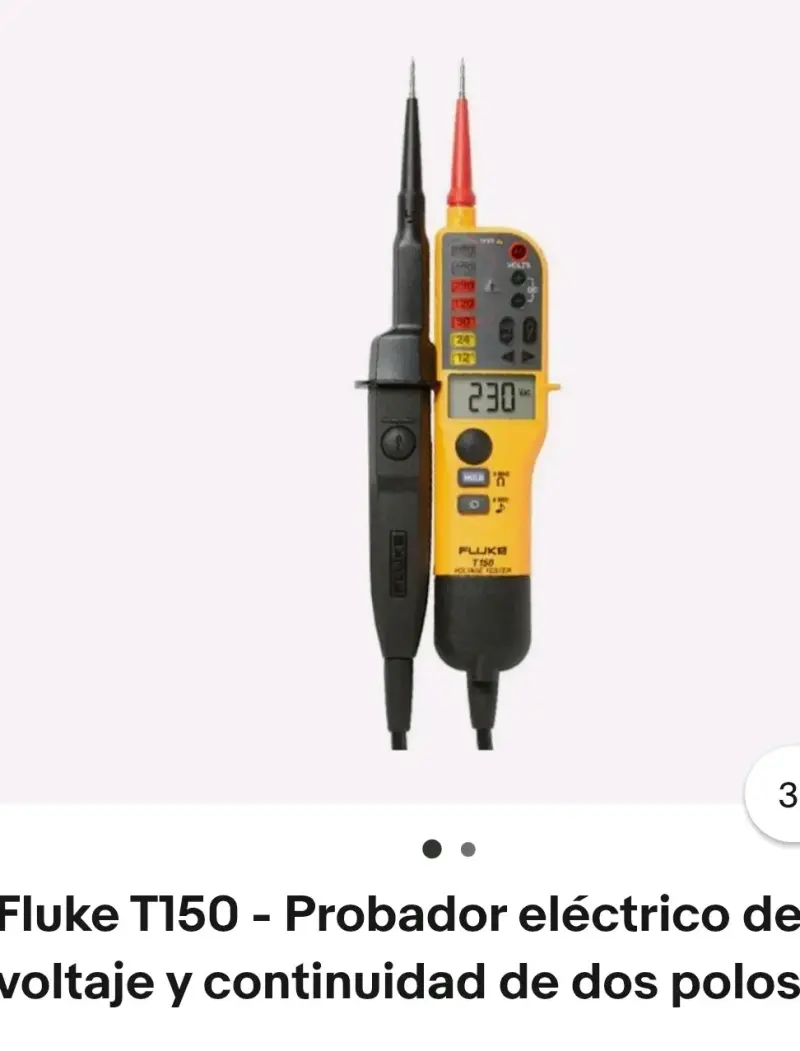 Probador eléctrico Fluke T150