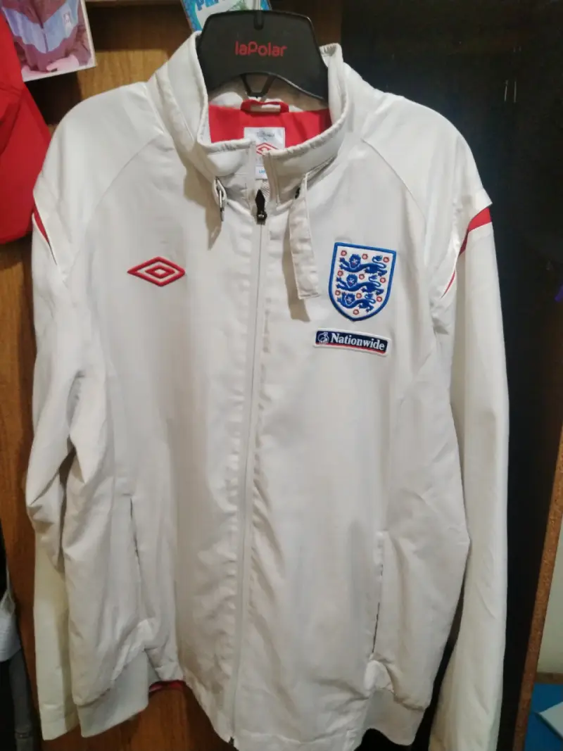 Chaqueta deportiva blca Umbro Selección Inglaterra - 1