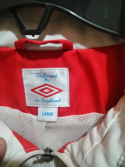 Chaqueta deportiva blca Umbro Selección Inglaterra - miniatura 2