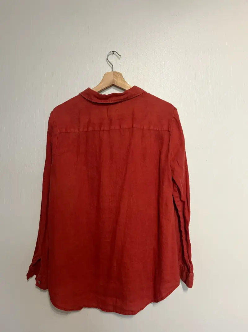 Camisa roja de lino/Umbrale - 2
