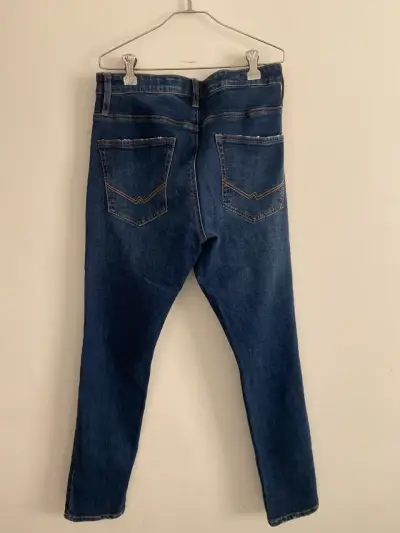 Jeans de  mezclilla azul hombre - miniatura 1