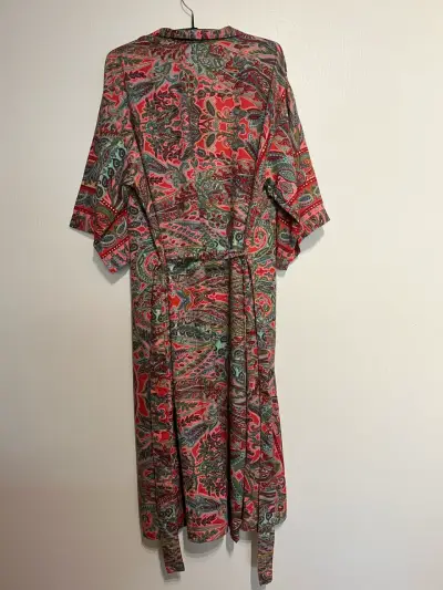 Kimono largo bohemio estampado - miniatura 3