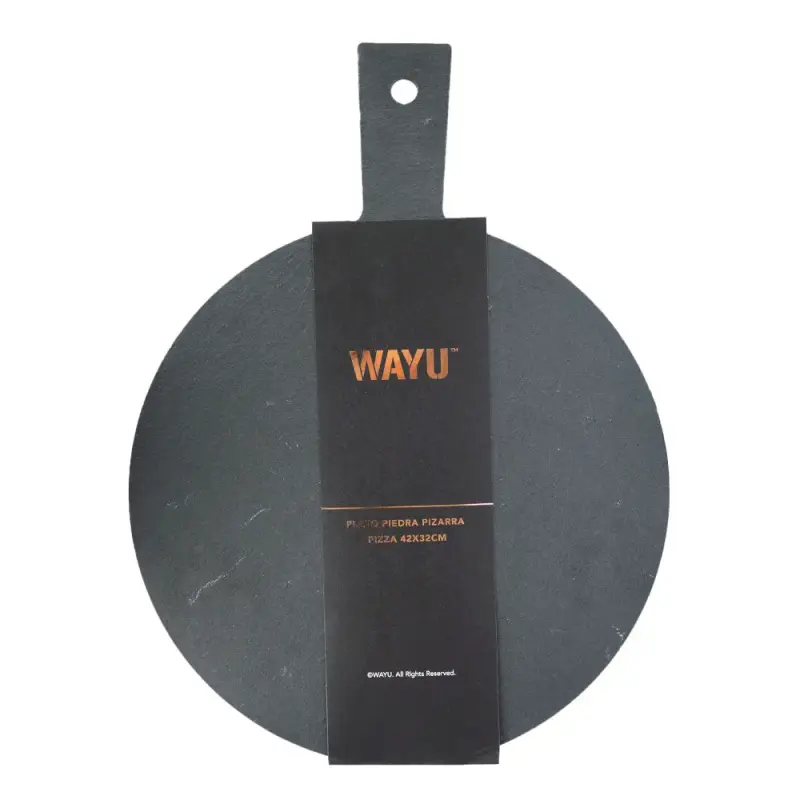 Plato de piedra para pizza Wayu - 1