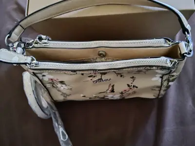 Cartera Guess floral beige - miniatura 2