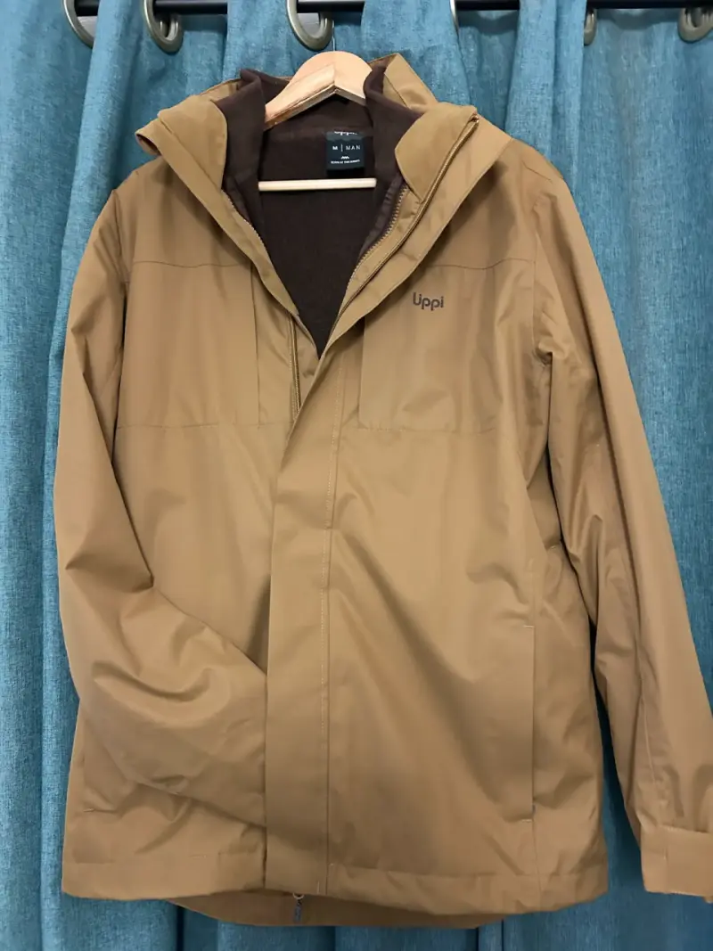 Chaqueta impermeable marrón Lipigas - 3