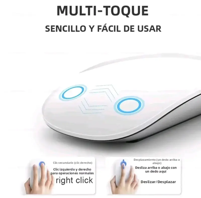 Mouse multitouch blanco para Macbook - 2
