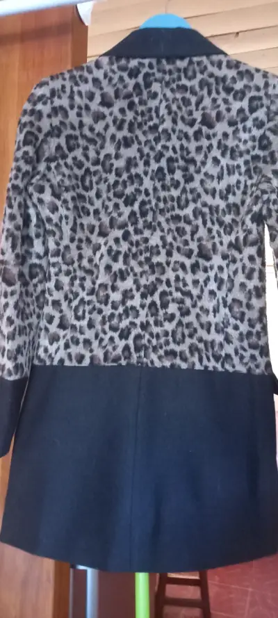 Abrigo animal print mujer - miniatura 2