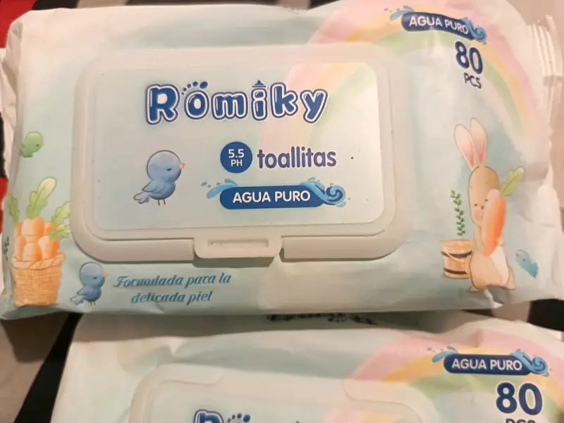 Toallitas húmedas Romiky 80 pcs