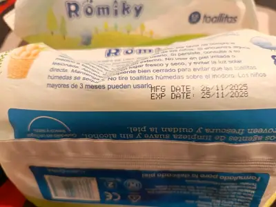 Toallitas húmedas Romiky 80 pcs - miniatura 2