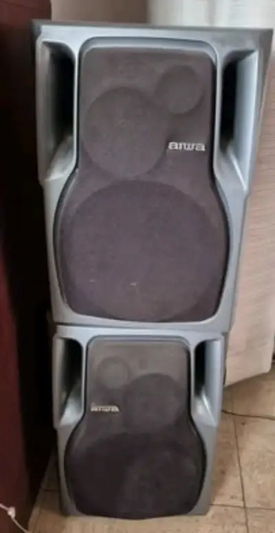 Parlantes Aiwa grandes - miniatura 1