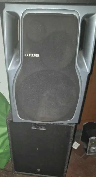 Parlantes Aiwa grandes - miniatura 3