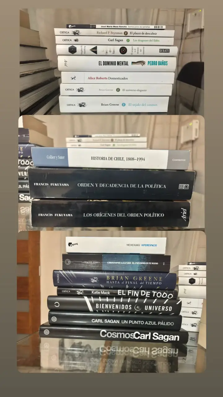 Colección de libros variados