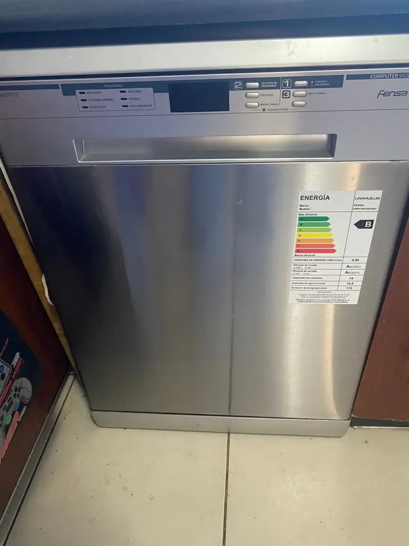 Lavavajillas mod Fensa Computer9430 inox - 2