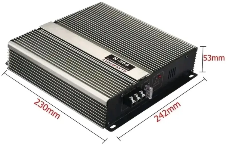 Amplificador para subwoofer auto - 6