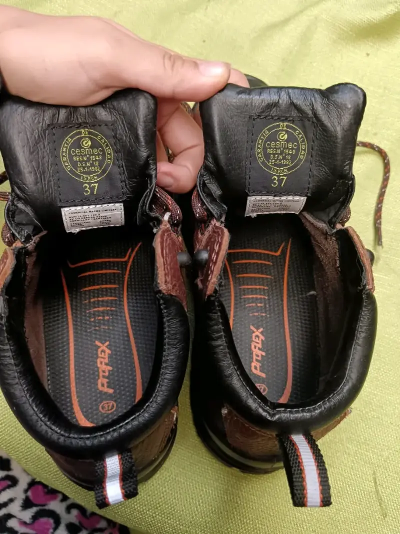 Botines de cuero marrón Paptex - 2