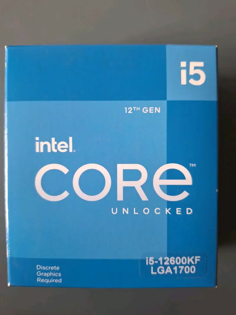 Procesador Intel Core i5 12600KF